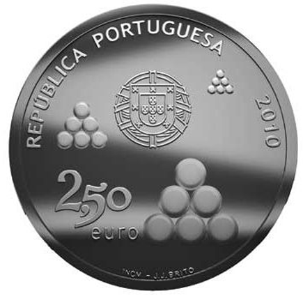 Πορτογαλία 2,50 € 200 Years of the Torres Lines 2010