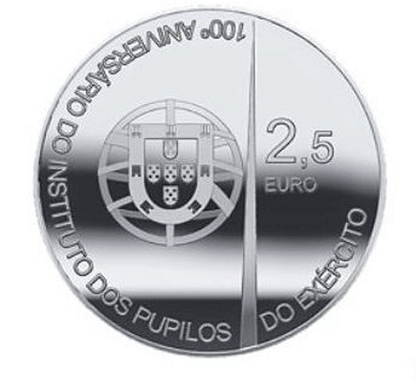 Πορτογαλία 2,50 € Μαθητές Στρατού 2011