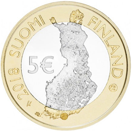 Φινλανδία 5 € Archipelago Sea 2018