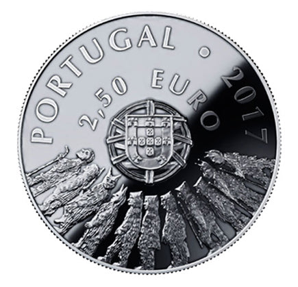 Πορτογαλία 2,5 € Caretos Trás-os-Montes Silver Proof 2017