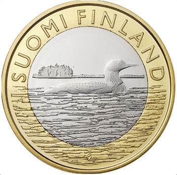 Φινλανδία 5 € Savonia Grebe 2014