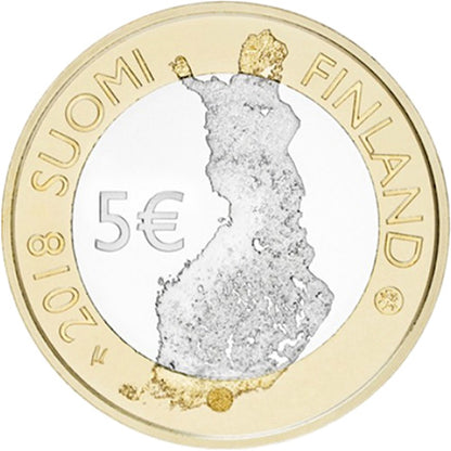 Φινλανδία 5 € Αρχιπέλαγος Punkaharju 2018